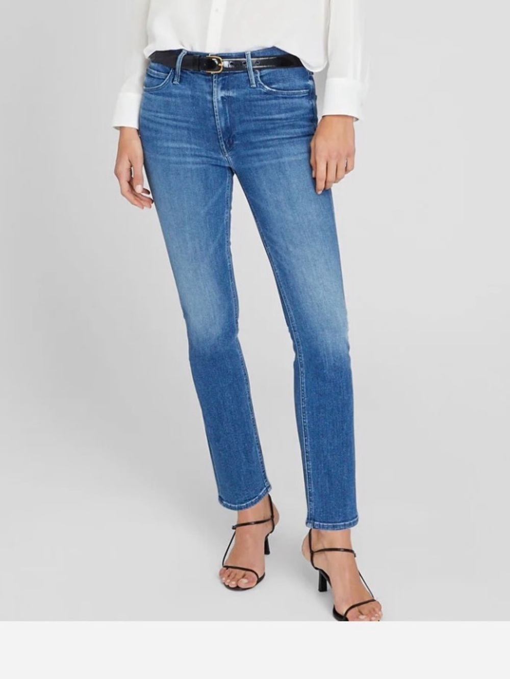 NWT Club Monaco low rise skinny dark blue women Jeans - Blue